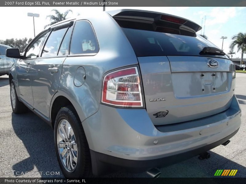 Pewter Metallic / Medium Light Stone 2007 Ford Edge SEL Plus