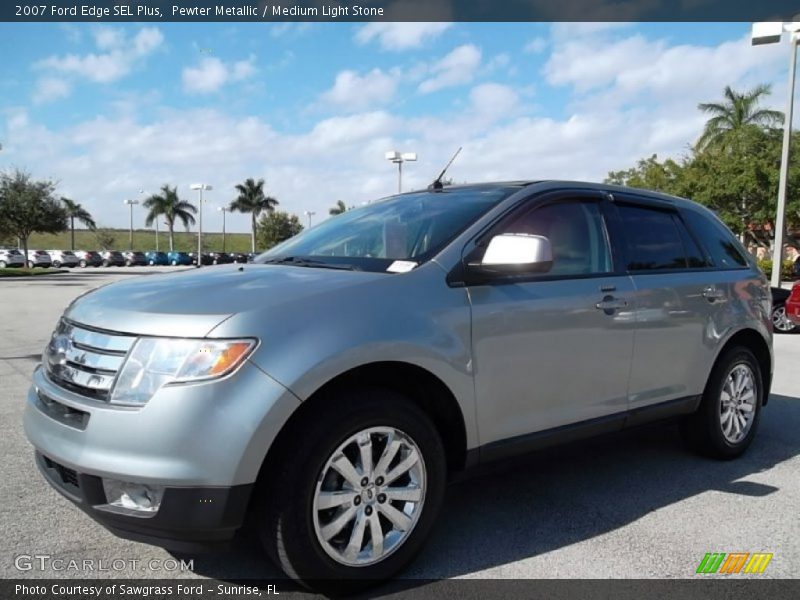Pewter Metallic / Medium Light Stone 2007 Ford Edge SEL Plus