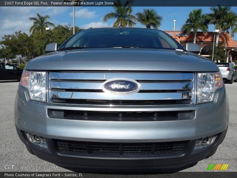 Pewter Metallic / Medium Light Stone 2007 Ford Edge SEL Plus