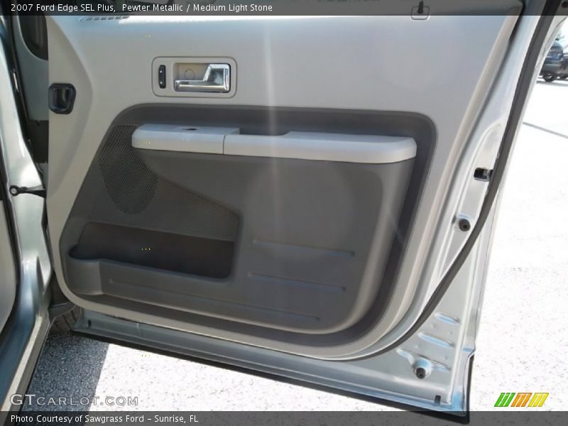 Pewter Metallic / Medium Light Stone 2007 Ford Edge SEL Plus