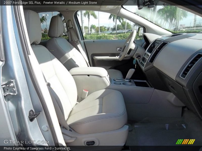 Pewter Metallic / Medium Light Stone 2007 Ford Edge SEL Plus