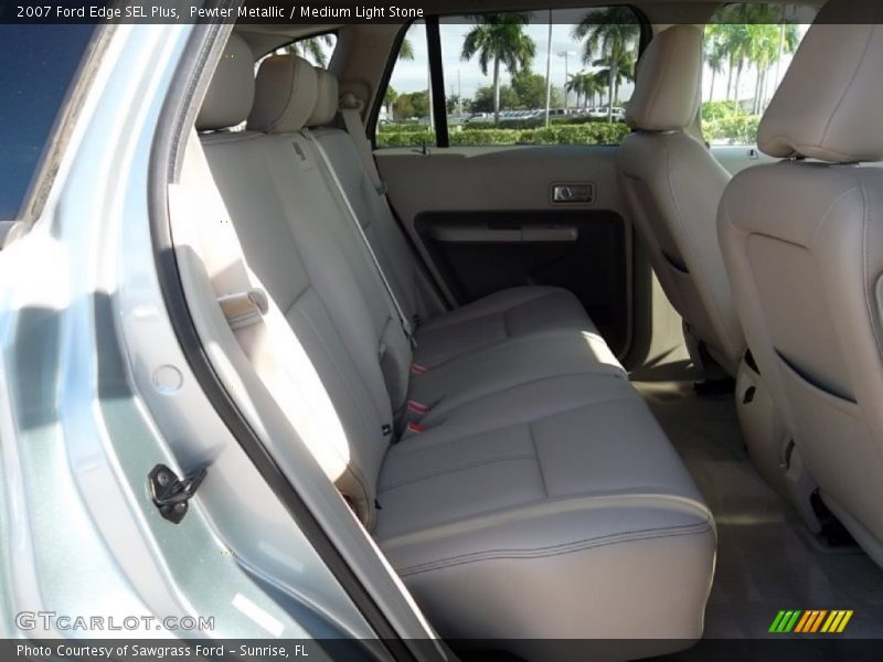 Pewter Metallic / Medium Light Stone 2007 Ford Edge SEL Plus