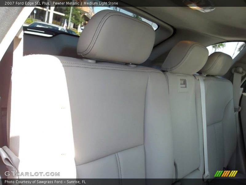 Pewter Metallic / Medium Light Stone 2007 Ford Edge SEL Plus