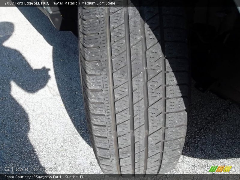Pewter Metallic / Medium Light Stone 2007 Ford Edge SEL Plus