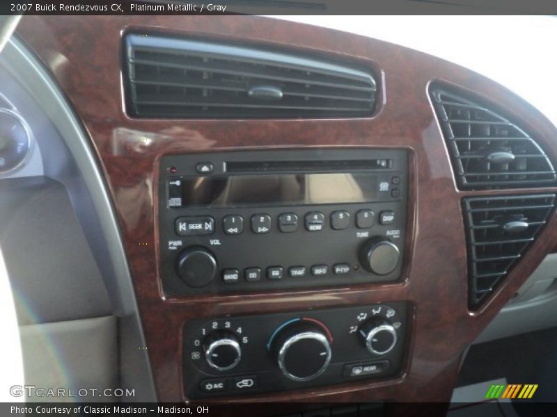 Platinum Metallic / Gray 2007 Buick Rendezvous CX