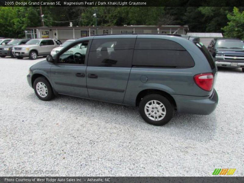 Magnesium Pearl / Dark Khaki/Light Graystone 2005 Dodge Grand Caravan SE