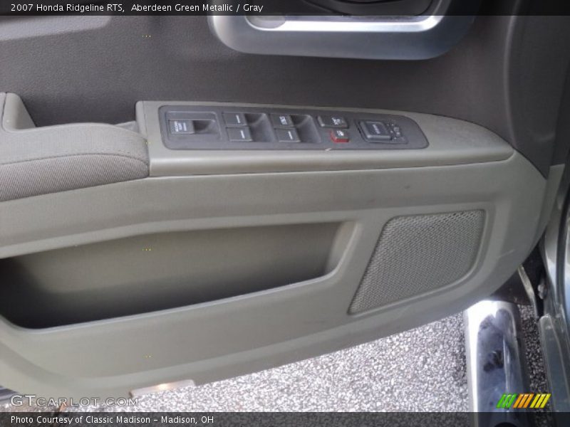 Aberdeen Green Metallic / Gray 2007 Honda Ridgeline RTS