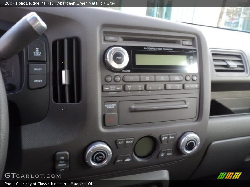 Aberdeen Green Metallic / Gray 2007 Honda Ridgeline RTS