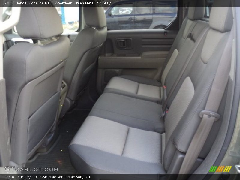 Aberdeen Green Metallic / Gray 2007 Honda Ridgeline RTS