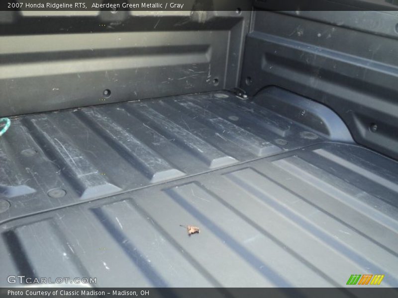 Aberdeen Green Metallic / Gray 2007 Honda Ridgeline RTS