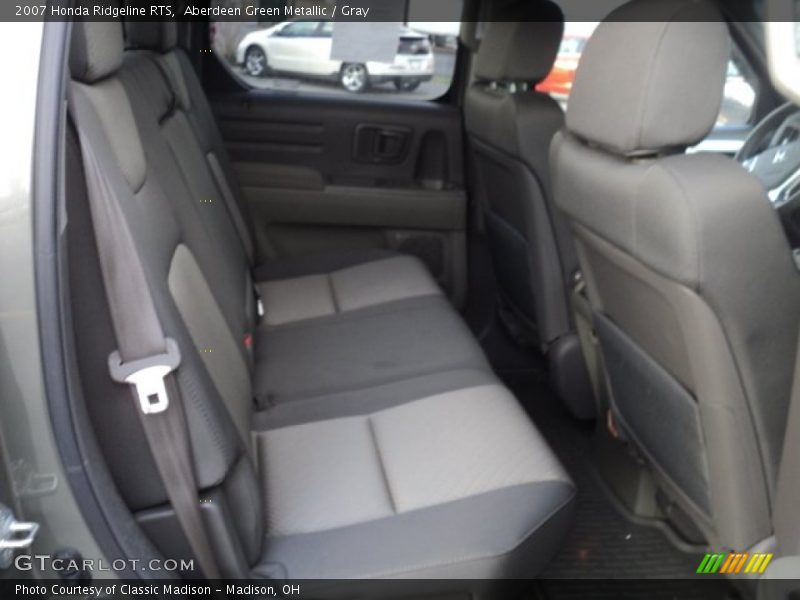 Aberdeen Green Metallic / Gray 2007 Honda Ridgeline RTS