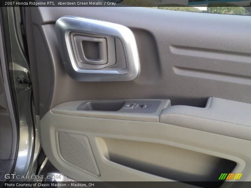 Aberdeen Green Metallic / Gray 2007 Honda Ridgeline RTS