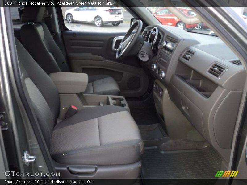 Aberdeen Green Metallic / Gray 2007 Honda Ridgeline RTS