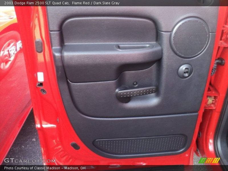 Flame Red / Dark Slate Gray 2003 Dodge Ram 2500 SLT Quad Cab