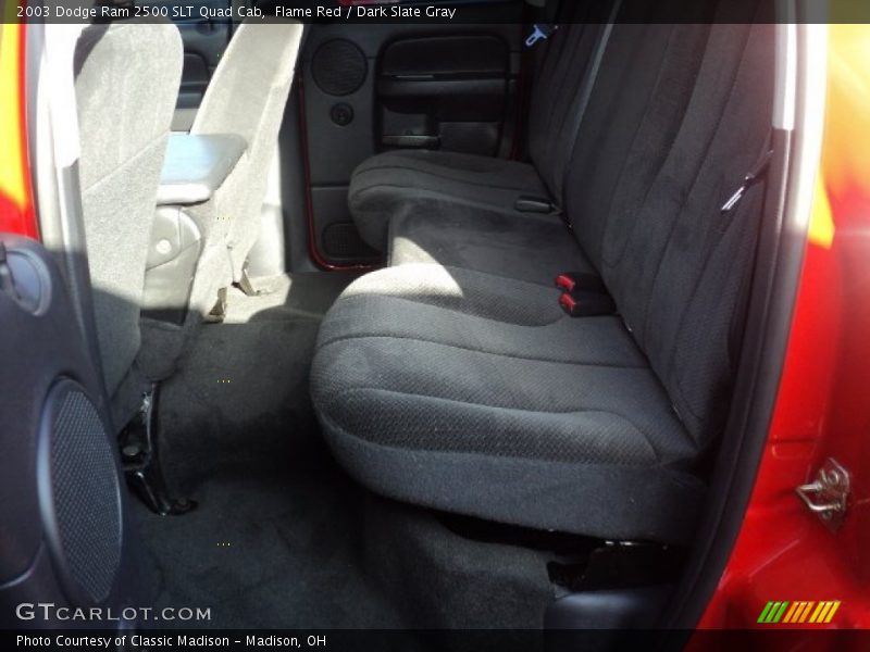 Flame Red / Dark Slate Gray 2003 Dodge Ram 2500 SLT Quad Cab