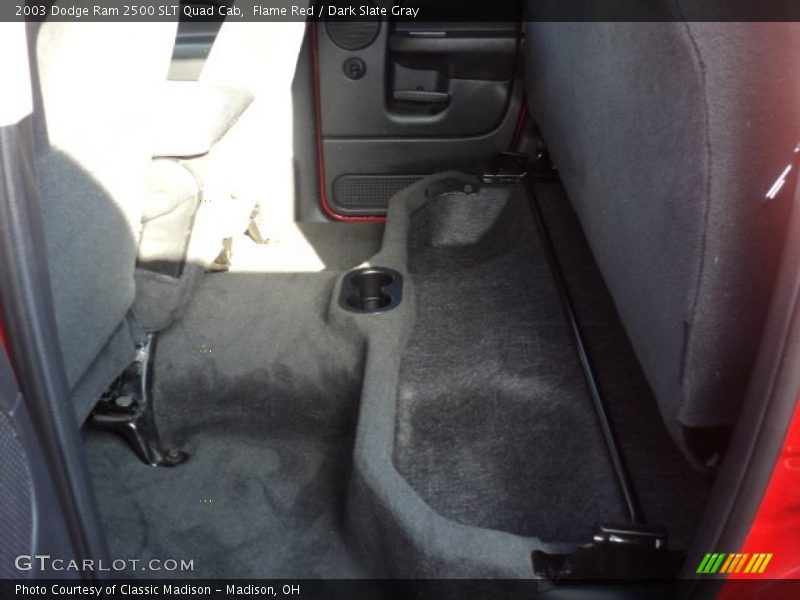 Flame Red / Dark Slate Gray 2003 Dodge Ram 2500 SLT Quad Cab