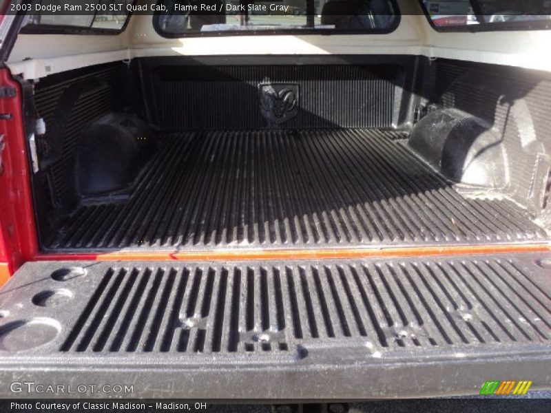 Flame Red / Dark Slate Gray 2003 Dodge Ram 2500 SLT Quad Cab