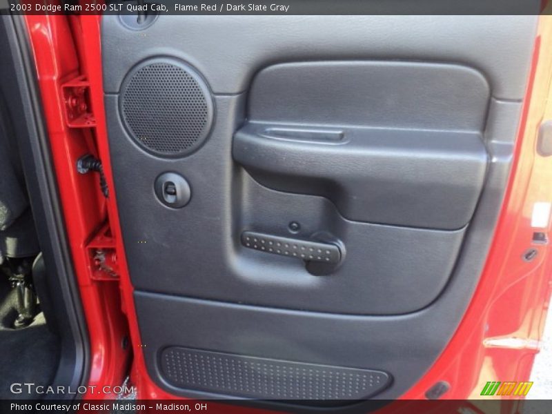 Flame Red / Dark Slate Gray 2003 Dodge Ram 2500 SLT Quad Cab