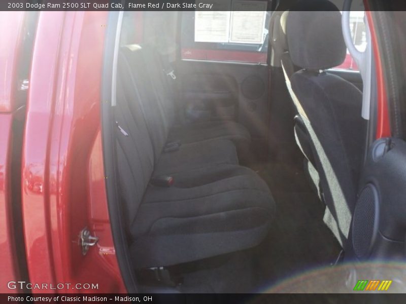 Flame Red / Dark Slate Gray 2003 Dodge Ram 2500 SLT Quad Cab