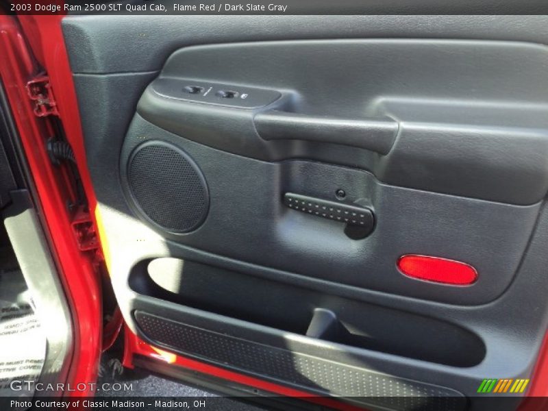 Flame Red / Dark Slate Gray 2003 Dodge Ram 2500 SLT Quad Cab