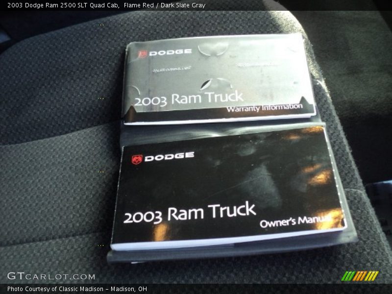 Books/Manuals of 2003 Ram 2500 SLT Quad Cab