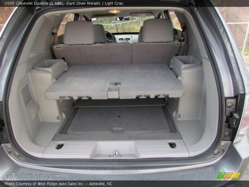 Dark Silver Metallic / Light Gray 2005 Chevrolet Equinox LS AWD