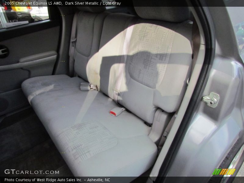 Dark Silver Metallic / Light Gray 2005 Chevrolet Equinox LS AWD