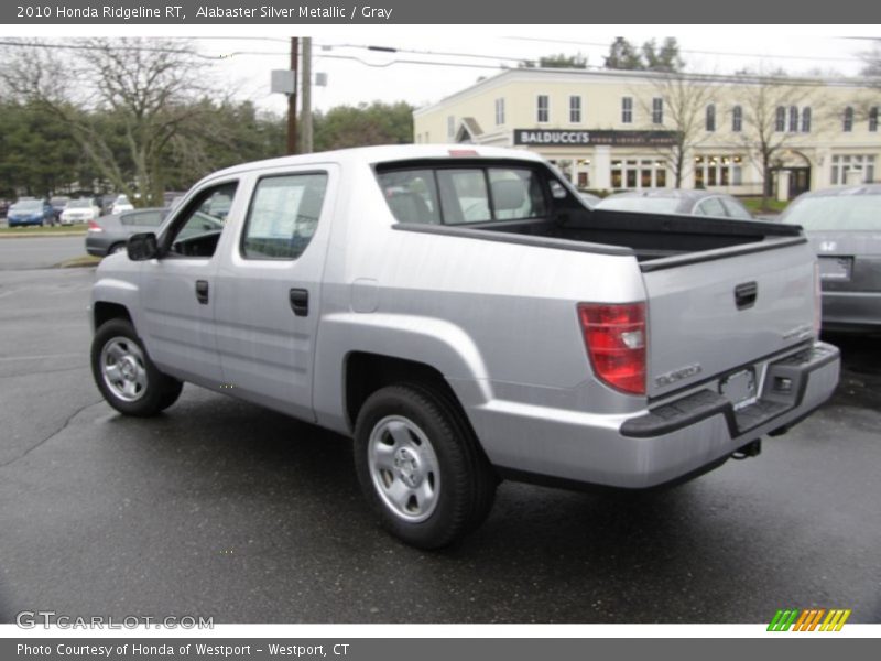 Alabaster Silver Metallic / Gray 2010 Honda Ridgeline RT