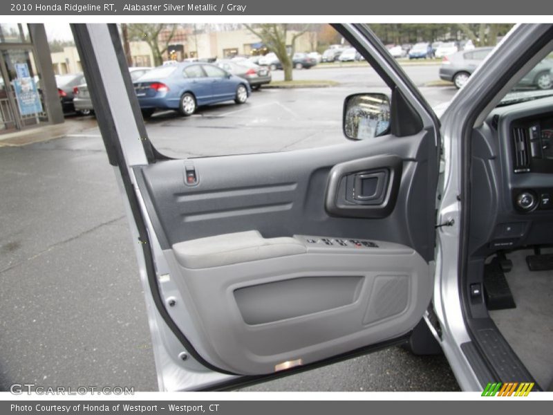 Alabaster Silver Metallic / Gray 2010 Honda Ridgeline RT