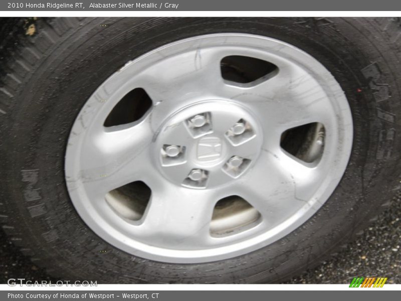 Alabaster Silver Metallic / Gray 2010 Honda Ridgeline RT
