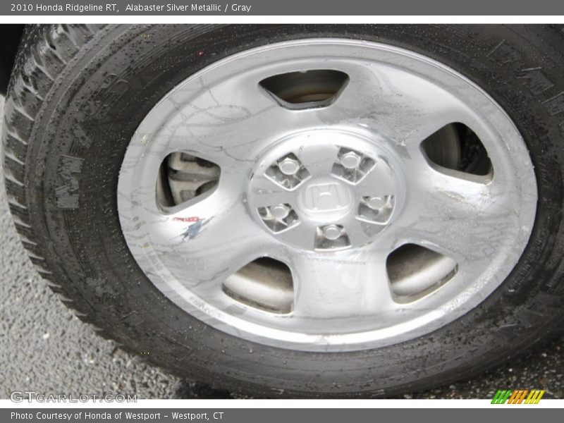 Alabaster Silver Metallic / Gray 2010 Honda Ridgeline RT