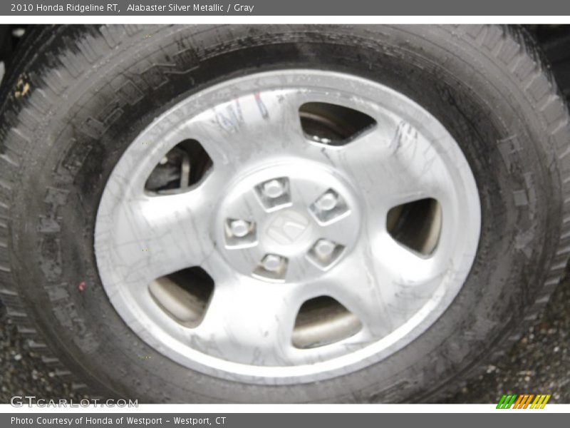 Alabaster Silver Metallic / Gray 2010 Honda Ridgeline RT
