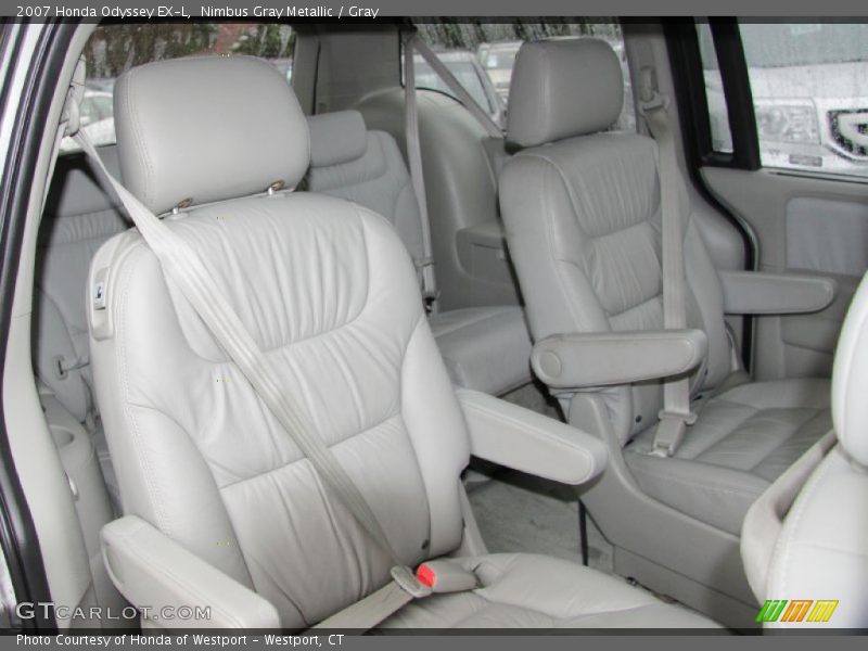 Nimbus Gray Metallic / Gray 2007 Honda Odyssey EX-L