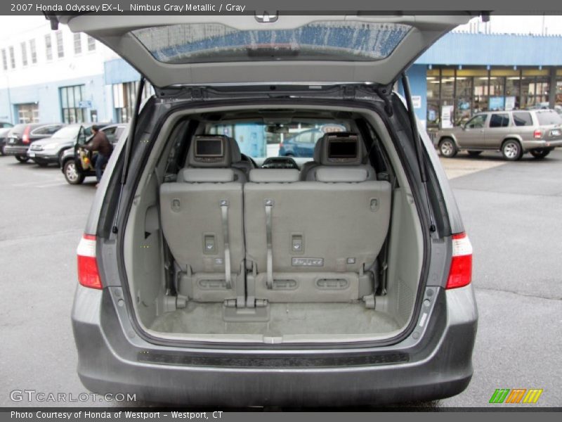 Nimbus Gray Metallic / Gray 2007 Honda Odyssey EX-L