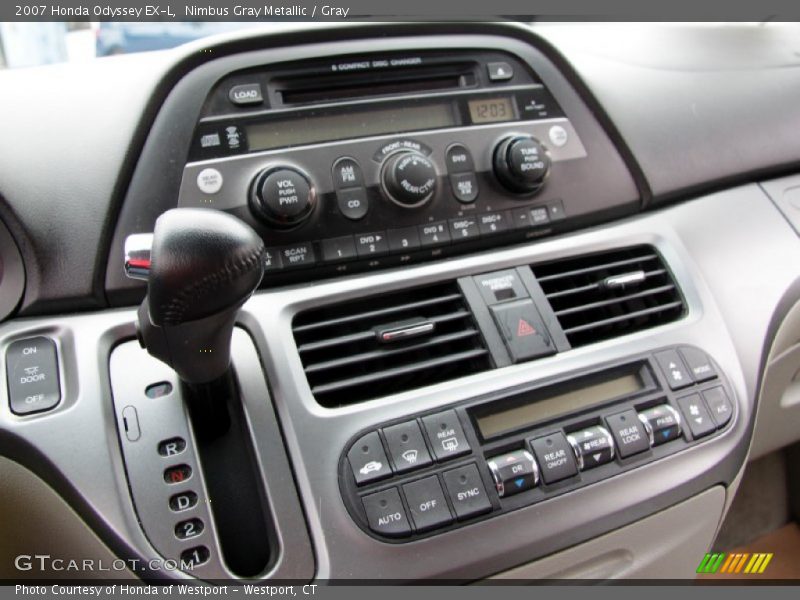 Nimbus Gray Metallic / Gray 2007 Honda Odyssey EX-L