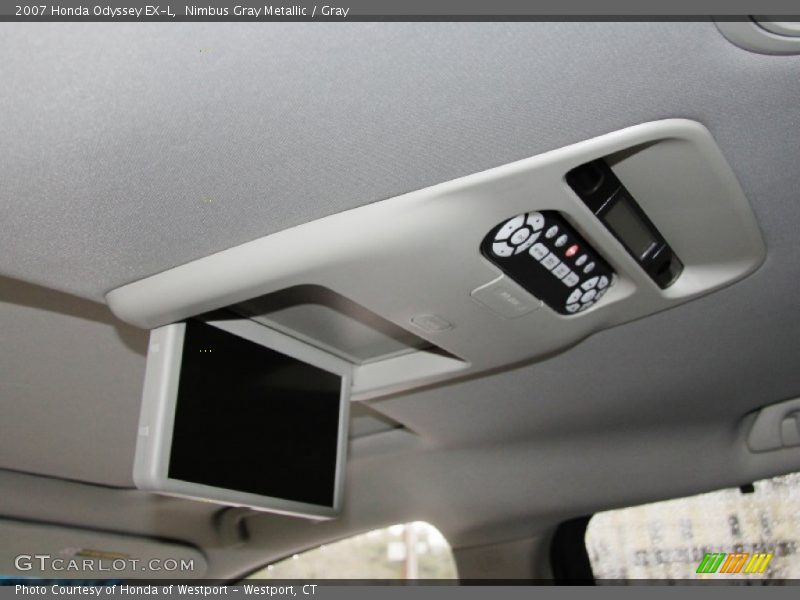 Nimbus Gray Metallic / Gray 2007 Honda Odyssey EX-L