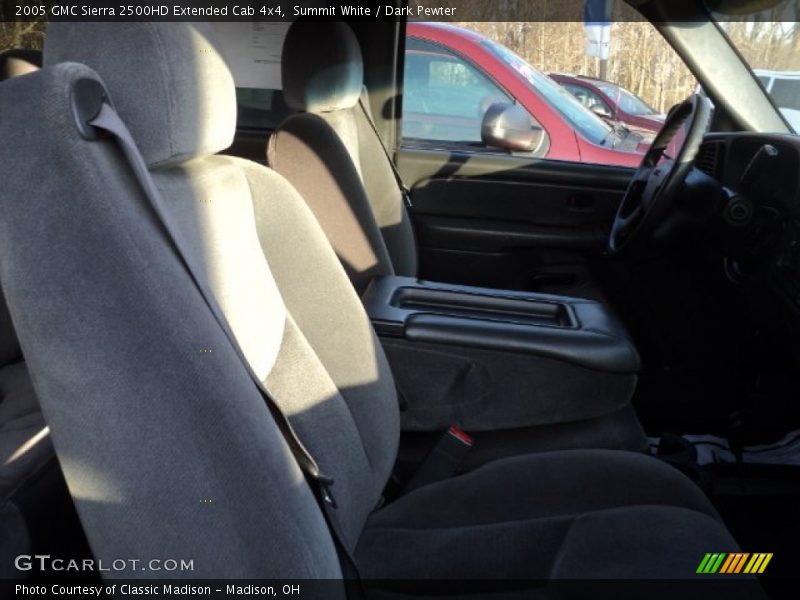 Summit White / Dark Pewter 2005 GMC Sierra 2500HD Extended Cab 4x4