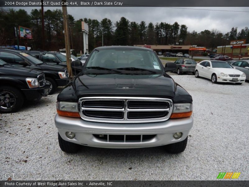Black / Dark Slate Gray 2004 Dodge Dakota SLT Quad Cab 4x4