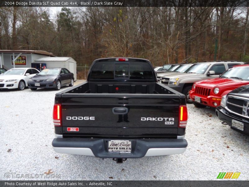 Black / Dark Slate Gray 2004 Dodge Dakota SLT Quad Cab 4x4