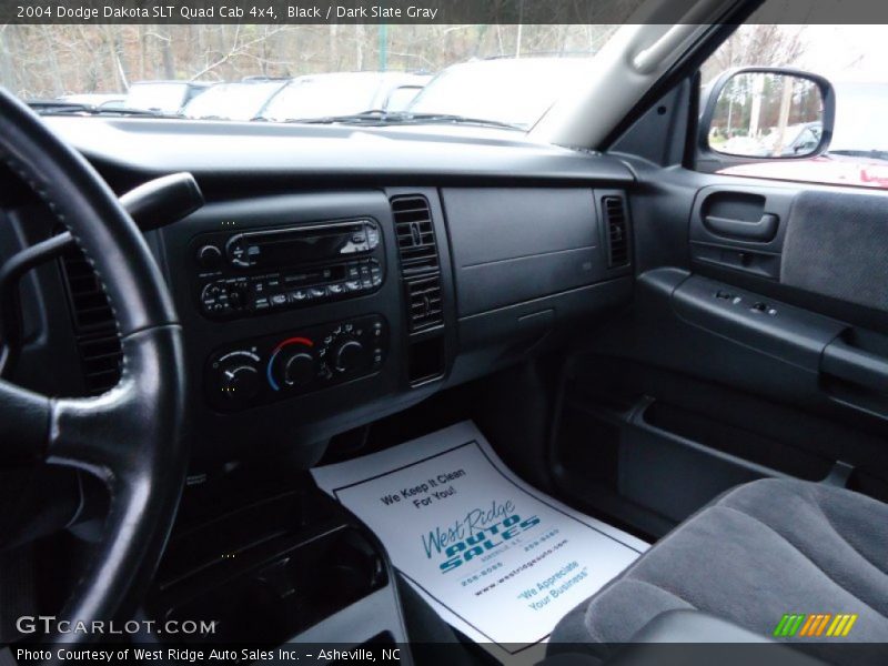 Black / Dark Slate Gray 2004 Dodge Dakota SLT Quad Cab 4x4