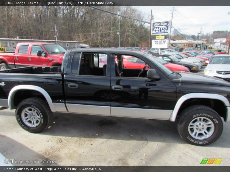 Black / Dark Slate Gray 2004 Dodge Dakota SLT Quad Cab 4x4
