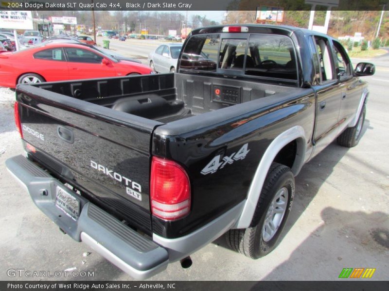 Black / Dark Slate Gray 2004 Dodge Dakota SLT Quad Cab 4x4