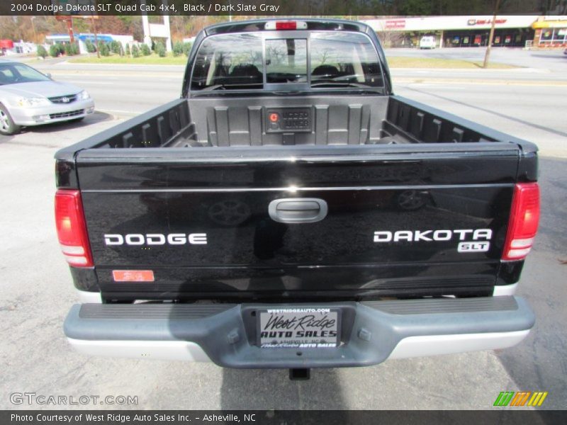 Black / Dark Slate Gray 2004 Dodge Dakota SLT Quad Cab 4x4