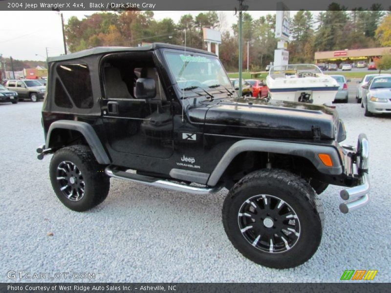 Custom Wheels of 2004 Wrangler X 4x4