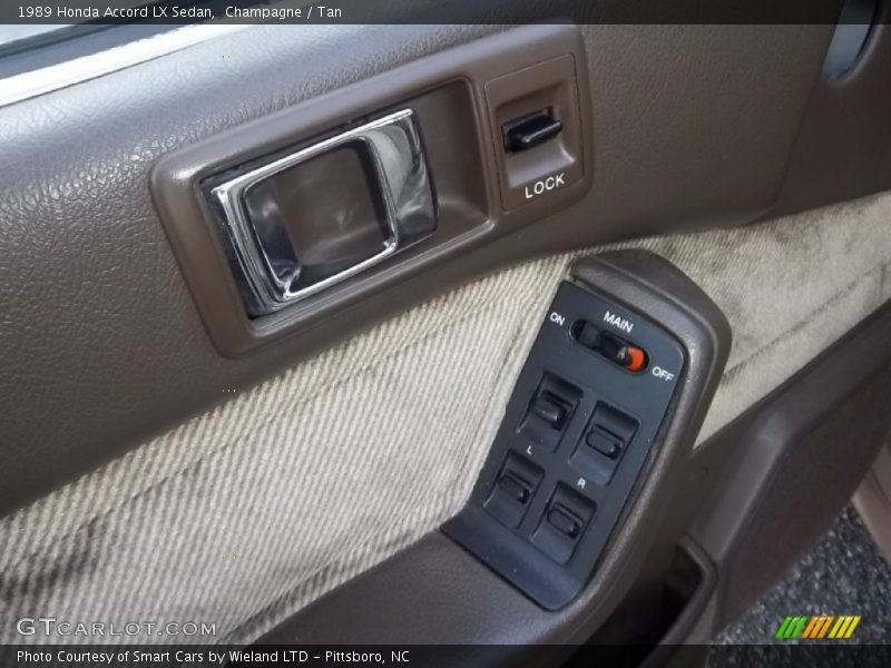 Controls of 1989 Accord LX Sedan