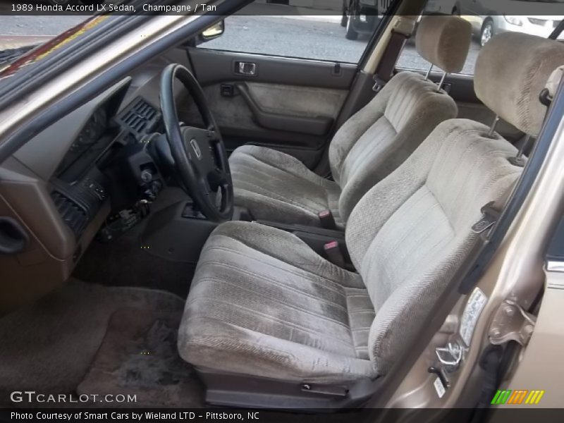  1989 Accord LX Sedan Tan Interior