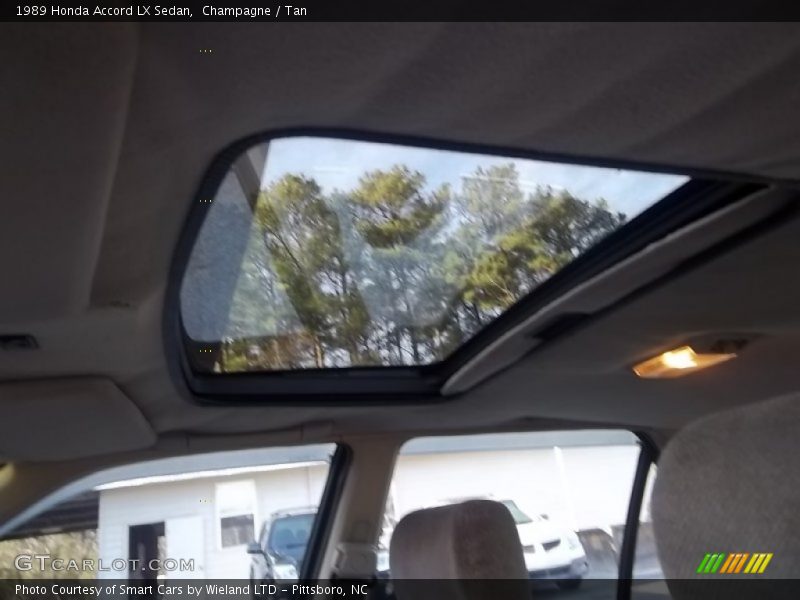 Champagne / Tan 1989 Honda Accord LX Sedan