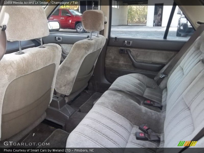  1989 Accord LX Sedan Tan Interior