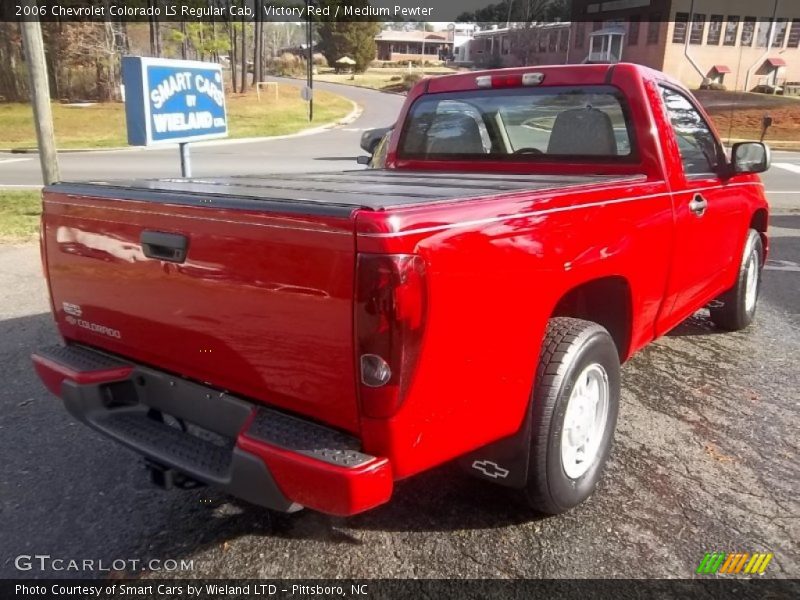 Victory Red / Medium Pewter 2006 Chevrolet Colorado LS Regular Cab