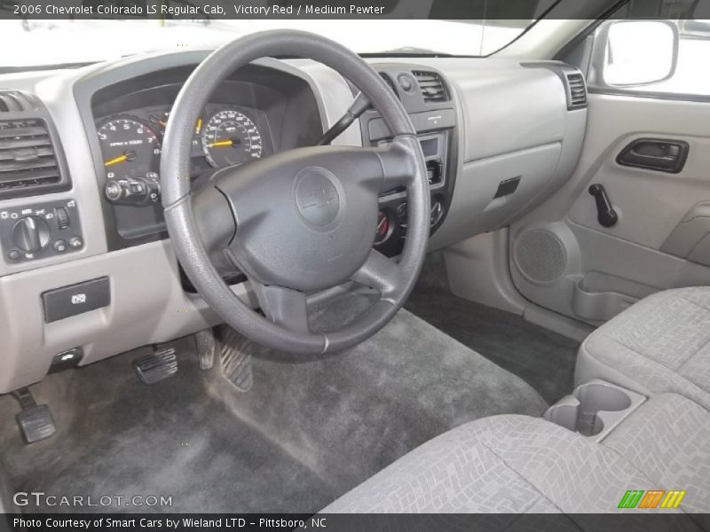 Victory Red / Medium Pewter 2006 Chevrolet Colorado LS Regular Cab